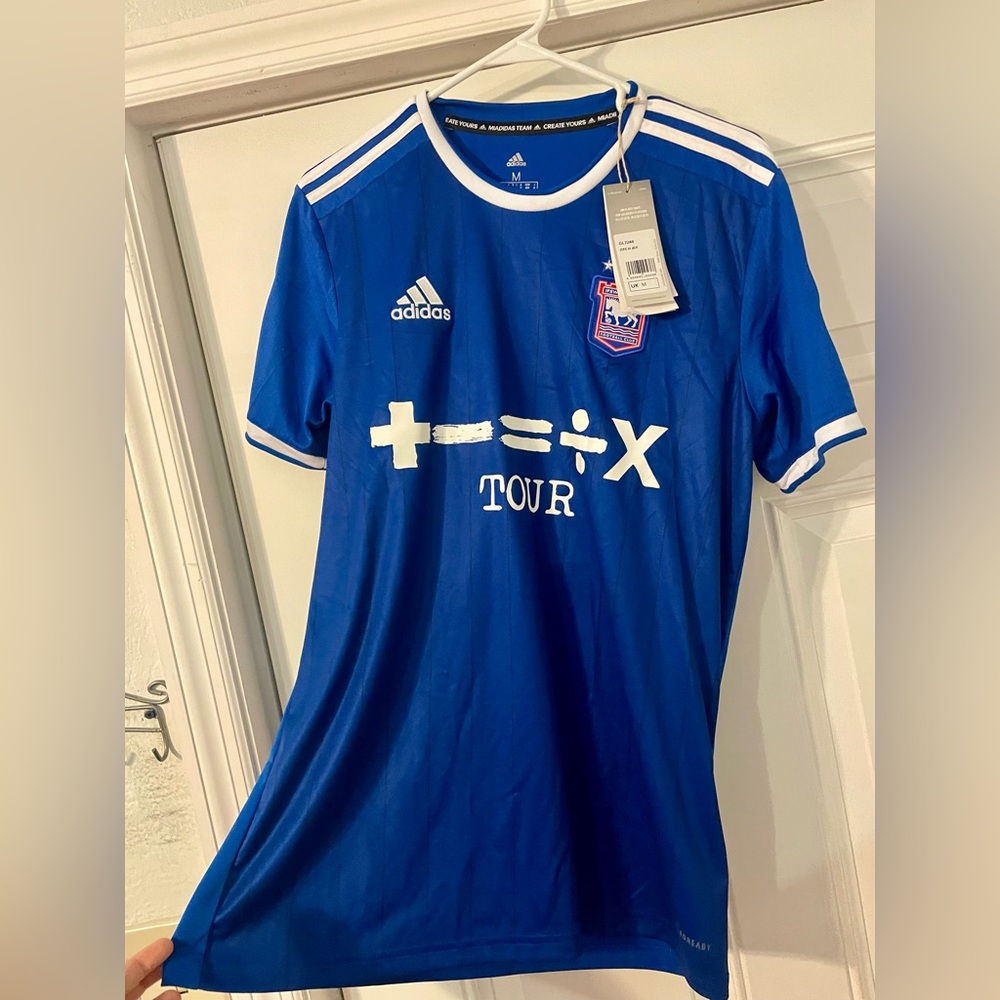 Ed Sheeran Ipswich Soccer jersey